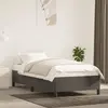 Image de VIDAXL Cadre de lit sans matelas - Gris foncé