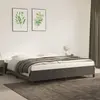 Image de VidaXL Cadre de lit sans matelas - Gris foncé 200x200 cm Velours