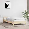 Image de vidaXL Cadre de lit - Crème 90x190 cm