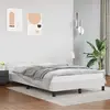 Image de vidaXL Cadre de lit avec tête de lit - Blanc 120x200