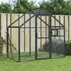 Image de vidaXL Volière en aluminium - Anthracite