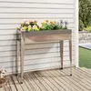 Image de vidaXL Jardinière 8720287178149 - Acier galvanisé