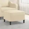 Image de vidaXL Repose-pied - Crème