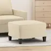 Image de vidaXL Repose-pied - Crème
