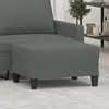 Image de vidaXL Repose-pied - Gris foncé