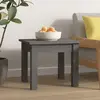 Image de Table basse vidaXL Gris - Bois de pin