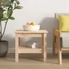 Image de vidaXL Table basse 45x45x40 cm - Bois de pin massif