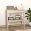 Image de vidaXL Table Console - Bois de Pin, 80 cm