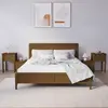 Image de vidaXL Tables de chevet - Marron miel