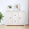 Image de VIDAXL Buffet Blanc 100x35x74 cm