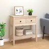 Image de Table console vidaXL - Bois de pin