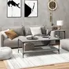 Image de Vidaxl Table basse Sonoma gris 80x50x40 cm