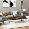 Image de vidaXL Table basse chêne marron 819391