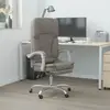 Image de VIDAXL Fauteuil de massage de bureau - Taupe