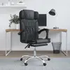 Image de vidaXL Fauteuil de massage inclinable - Noir