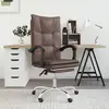Image de vidaXL Fauteuil inclinable bureau - Marron