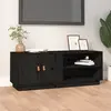 Image de vidaXL Meuble TV Noir 105x34x40 cm