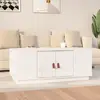 Image de vidaXL Table Basse Blanc 100x50x41 cm