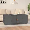 Image de vidaXL Table basse - Bois de pin massif gris
