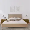 Image de VIDAXL Tables de Chevet Marron Miel - Lot de 2