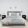 Image de VIDAXL Tables de chevet 2 pcs - Noir