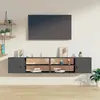 Image de VIDAXL Armoires murales 2 pcs