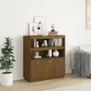 Image de vidaXL Buffet Haut - Marron miel