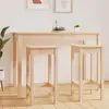 Image de vidaXL Chaise de bar - Bois de pin