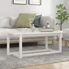 Image de vidaXL Table basse Blanc