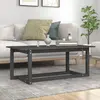Image de VIDAXL Table Basse Gris 110x55x45 cm