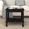 Image de VIDAXL Table Basse Bois Noir