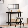 Image de vidaXL Table console 110x40x80 cm - Noir