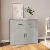 Image de VidaXL Buffet 816572 - Gris Béton
