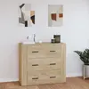 Image de vidaXL Buffet Chêne sonoma Bois d'ingénierie - 80x33x70 cm