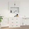 Image de vidaXL Armoire murale - Blanc