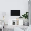 Image de vidaXL Meuble TV blanc 100 cm