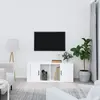 Image de VIDAXL Meuble TV - Blanc brillant