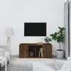 Image de vidaXL Meuble TV Chêne Marron