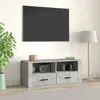 Image de vidaXL Meuble TV Gris Béton