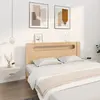 Image de vidaXL Tables de chevet murales - Gris béton - Lot de 2