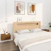 Image de vidaXL Tables de chevet murales 2 pcs - Chêne Marron