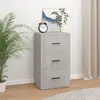 Image de vidaXL Buffet Gris Béton