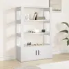 Image de vidaXL Buffet Blanc II