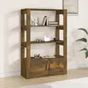 Image de VIDAXL Buffet Chêne fumé 80x30x119,5 cm Bois d'ingénierie