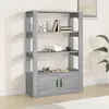 Image de vidaXL Buffet Sonoma gris