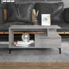 Image de VidaXL Table basse Sonoma gris