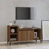 Image de vidaXL Meuble TV Chêne marron