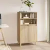 Image de vidaXL Buffet haut Chêne sonoma bois d'ingénierie