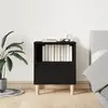 Image de vidaXL Table de chevet Noir
