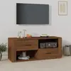 Image de vidaXL - Meuble TV Chêne marron 100 cm